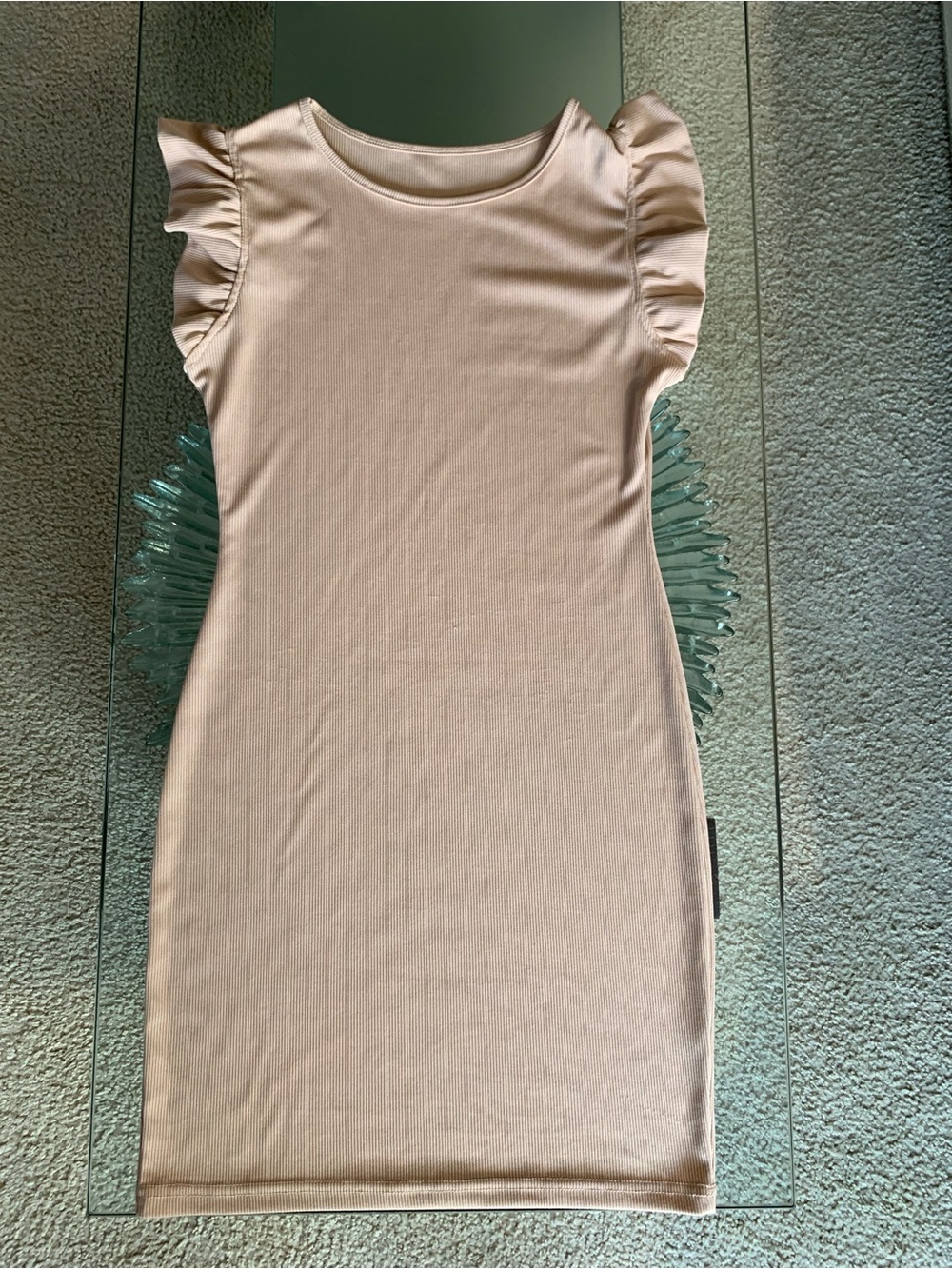 💜 Neutral Fitted Dress